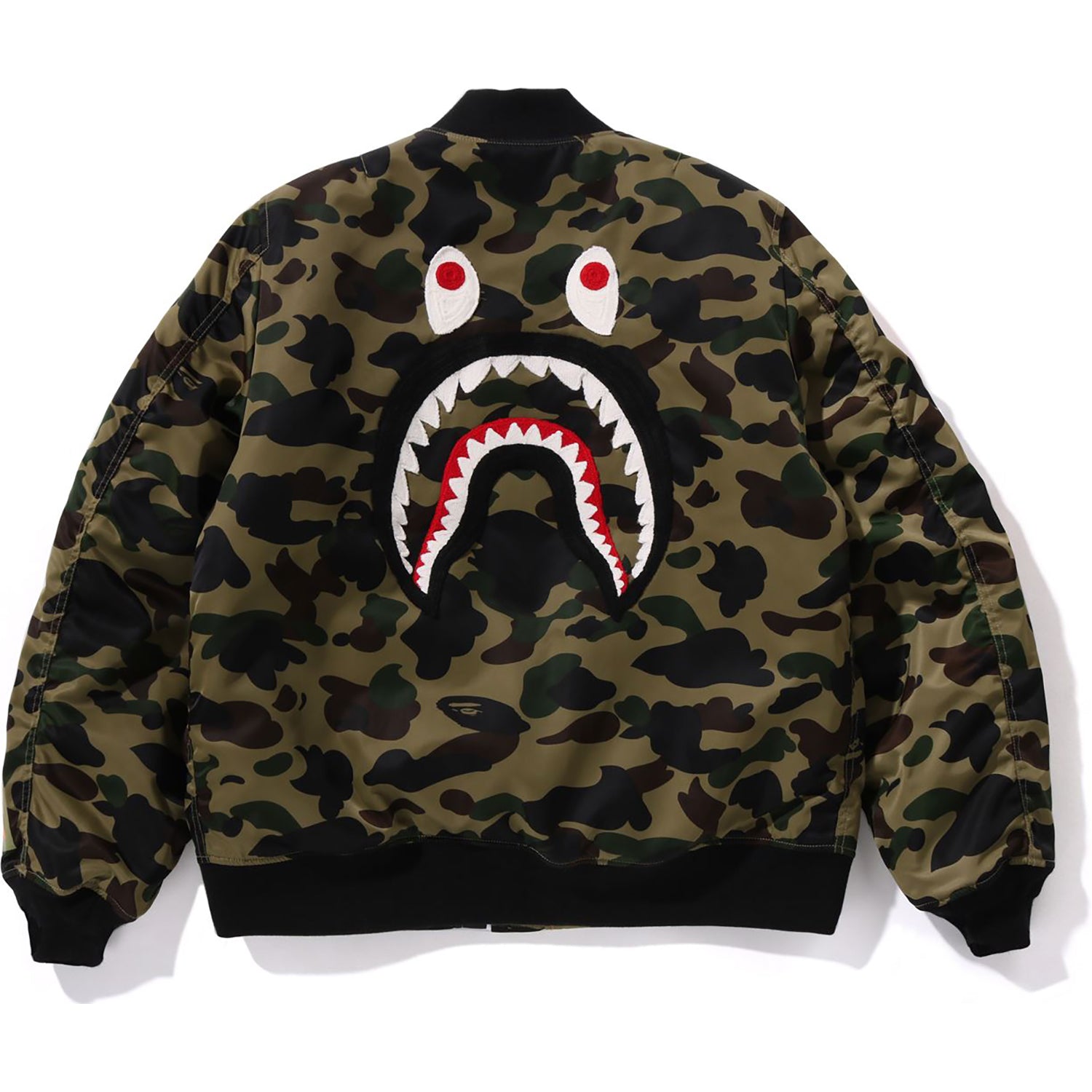 1ST CAMO SHARK MA-1 JACKET MENS - Image 8