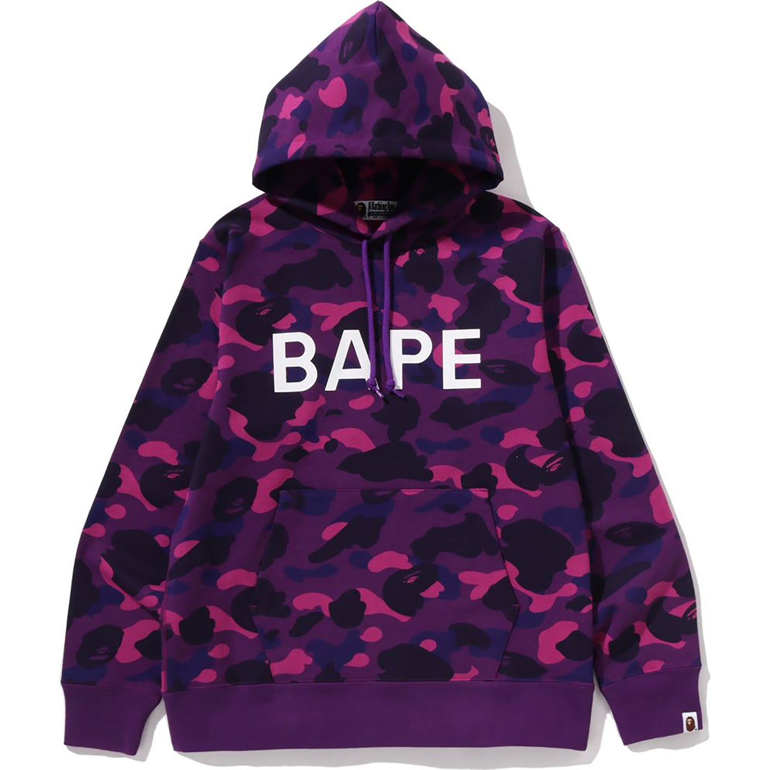COLOR CAMO BAPE PULLOVER HOODIE MENS