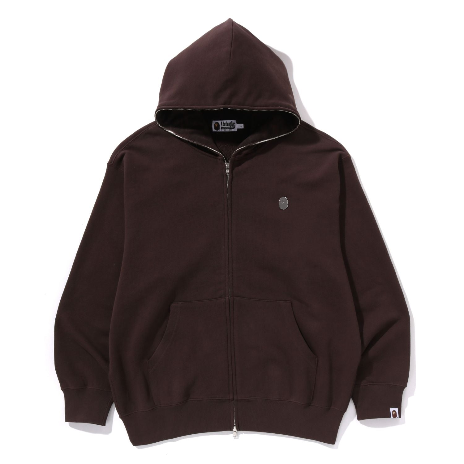 ONE POINT RELAXED FIT ZIP HOODIE MENS - Image 5